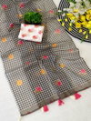 Indira Linen By Rajyog Linen Printed Ladies Saree Wholesalers In Surat

